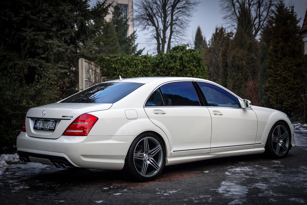 Mercedes Benz s63 AMG w221 Р±РµР»С‹Р№