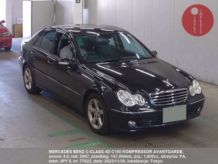 MERCEDES_BENZ_C-CLASS_4D_C180_KOMPRESSOR_AVANTGARDE_77022