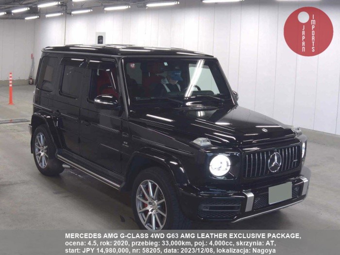 MERCEDES_AMG_G-CLASS_4WD_G63_AMG_LEATHER_EXCLUSIVE_PACKAGE_58205