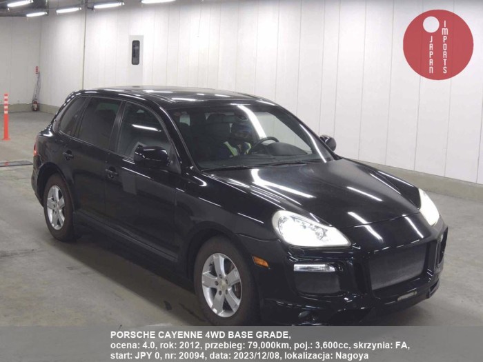 PORSCHE_CAYENNE_4WD_BASE_GRADE_20094