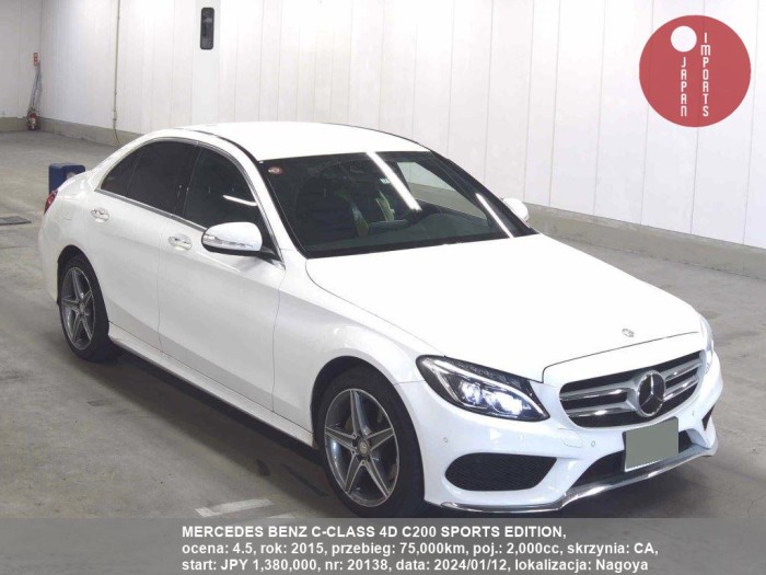 MERCEDES_BENZ_C-CLASS_4D_C200_SPORTS_EDITION_20138