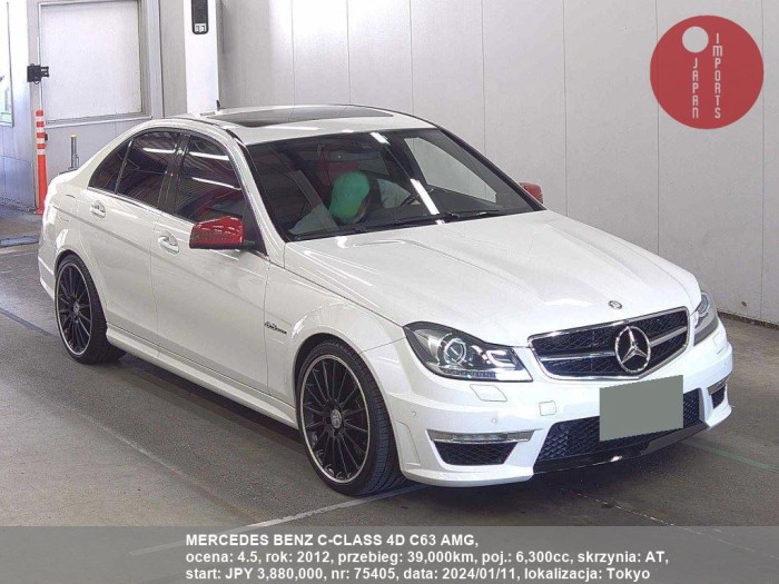 MERCEDES_BENZ_C-CLASS_4D_C63_AMG_75405