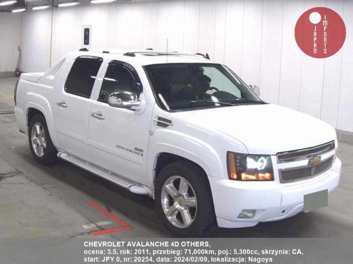 CHEVROLET_AVALANCHE_4D_OTHERS_20254