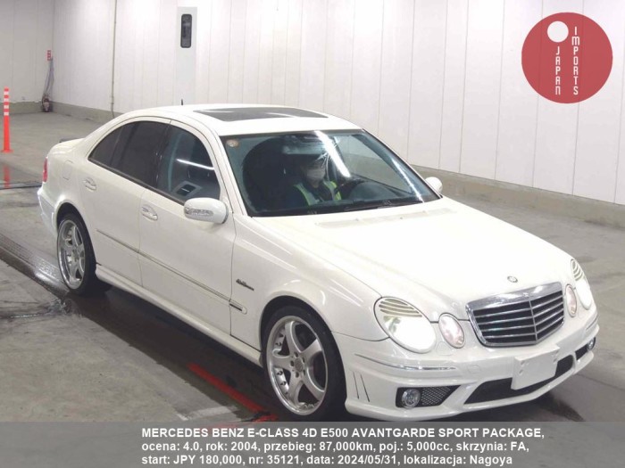 MERCEDES_BENZ_E-CLASS_4D_E500_AVANTGARDE_SPORT_PACKAGE_35121