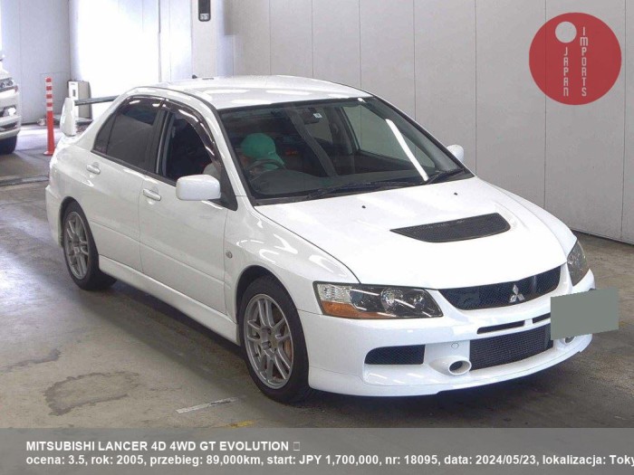 MITSUBISHI_LANCER_4D_4WD_GT_EVOLUTION_ÔůĘ_18095