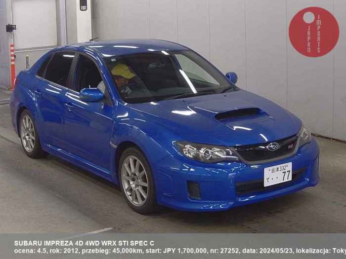 SUBARU_IMPREZA_4D_4WD_WRX_STI_SPEC_C_27252