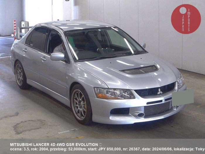 MITSUBISHI_LANCER_4D_4WD_GSR_EVOLUTION_Ôůž_26367