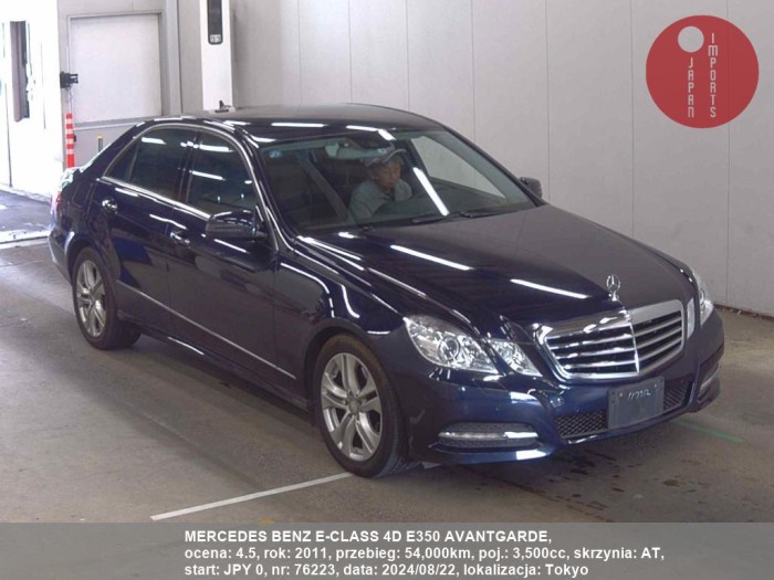 MERCEDES_BENZ_E-CLASS_4D_E350_AVANTGARDE_76223