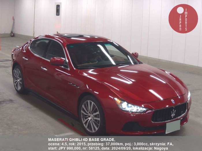 MASERATI_GHIBLI_4D_BASE_GRADE_58125