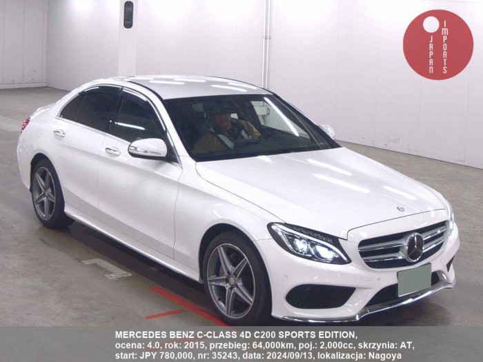 MERCEDES_BENZ_C-CLASS_4D_C200_SPORTS_EDITION_35243