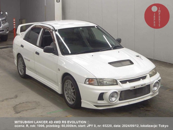 MITSUBISHI_LANCER_4D_4WD_RS_EVOLUTION_Ôůú_65220