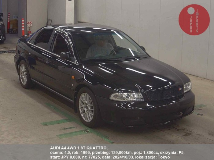 AUDI_A4_4WD_1.8T_QUATTRO_77025